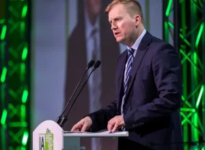 Public-Works-and-Infrastructure-Minister-Dean-Macpherson-delivering-a-keynote-address-at-the-Infrastructure-Africa-Conference-in-Cape-Town-yesterday-Photo-SUPPLIED